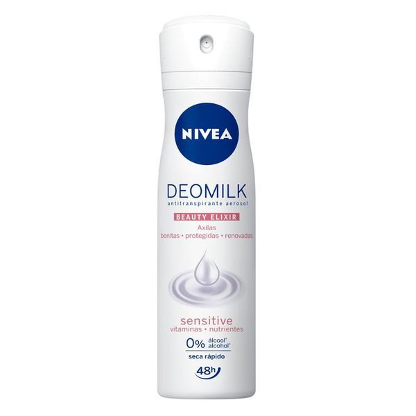 Desodorante Aerosol Nívea Antitranspirante Milk Sensitive - Nivea