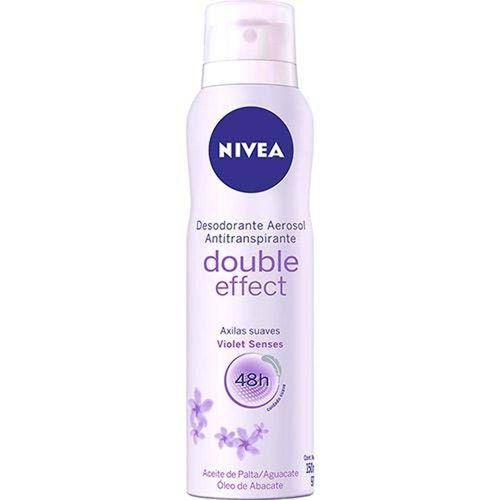 Desodorante Aerosol Nivea Double Effect Violet - 92g
