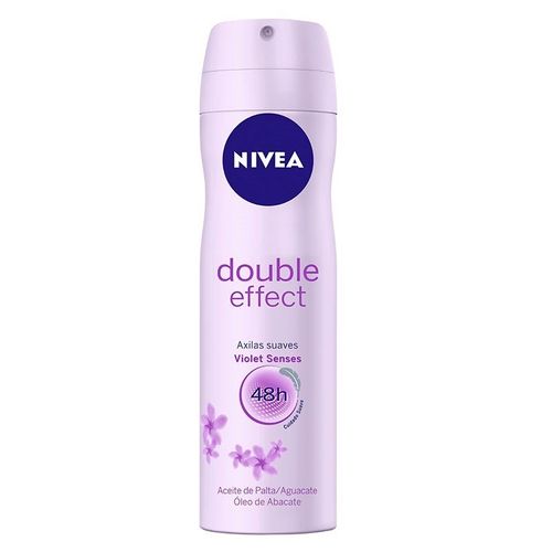 Desodorante Aerosol Nívea Double Effect Violet Senses 150ml