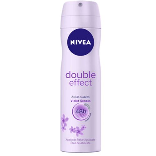 Desodorante Aerosol Nivea Double Effect Violet Senses Feminino 150 Ml