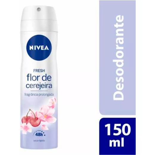 Desodorante Aerosol Nivea Flor de Cerejeira 150ml