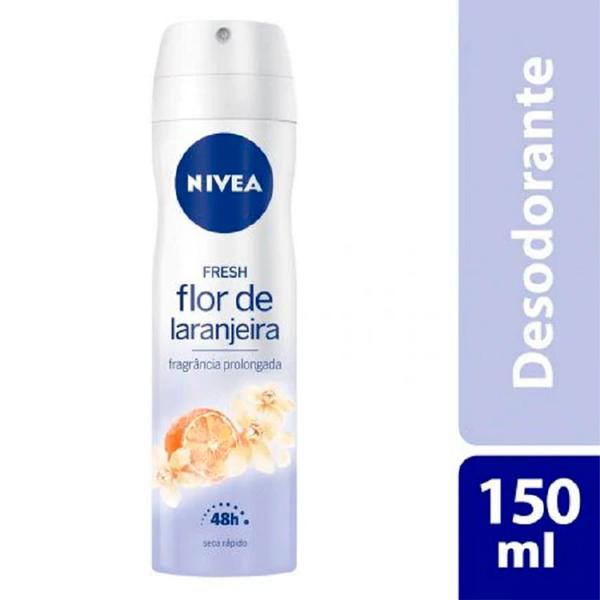 Desodorante Aerosol Nivea Flor de Laranjeira 150ml - Nívea