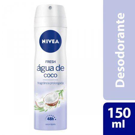 Desodorante Aerosol Nivea Fresh Água de Coco 150ml