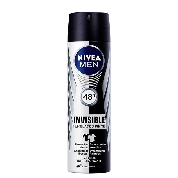 Desodorante Aerosol Nívea Invisible Black White Power 150ml