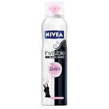 Desodorante Aerosol Nivea Invisible For Black White - Beiersdorf Nivea
