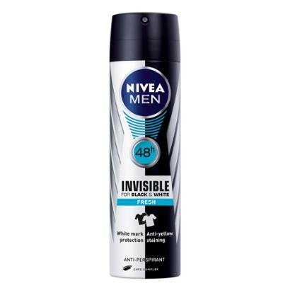Desodorante Aerosol Nivea Invisible Masculino Fresh 150ml