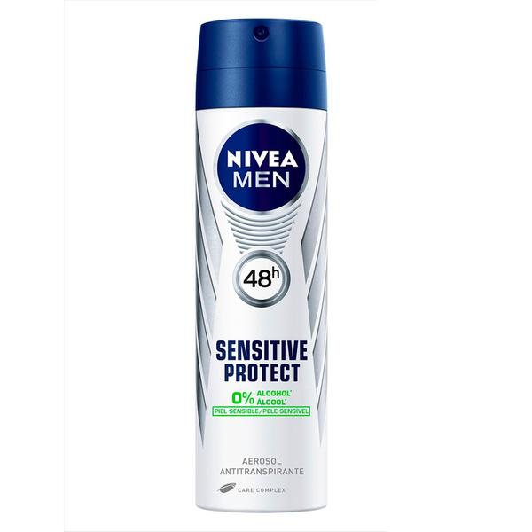 Desodorante Aerosol Nívea Masculino - Sensitive Protect - Nivea