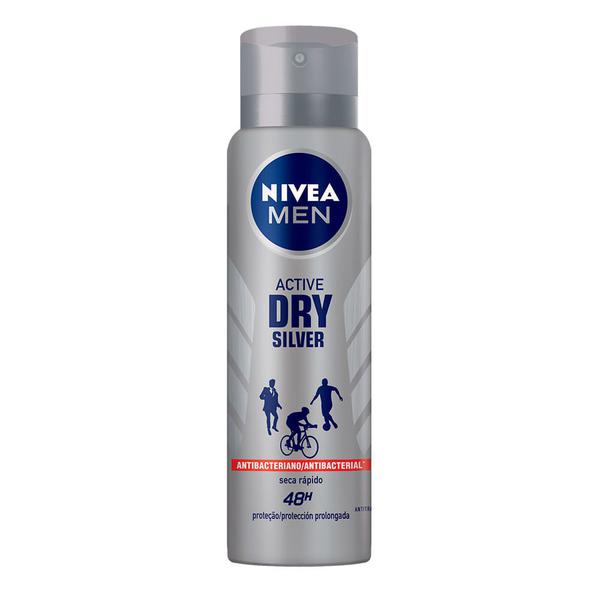 Desodorante Aerosol Nívea Masculino - Silver Protect - Nivea
