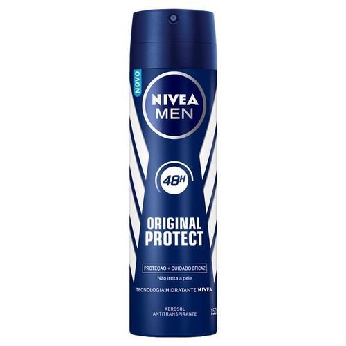 Desodorante Aerosol Nivea Men Original Protect 150ml - Beiersdorf Nivea