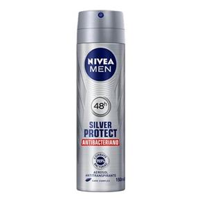 Desodorante Aerosol Nivea Men Silver Protect - 150 Ml