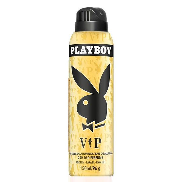 Desodorante Aerosol Playboy Vip Masculino 150ml