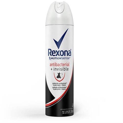 Desodorante Aerosol Rexona 150ml Fem Invisible Antibacterial Unit