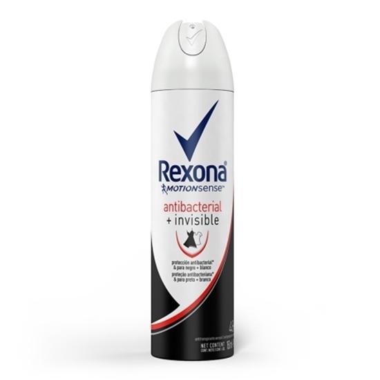 Desodorante Aerosol Rexona 150ml Fem Invisible Antibacterial Unit