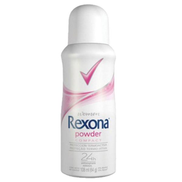 Desodorante Aerosol Rexona 64g Compact Fem Powder - Sem Marca
