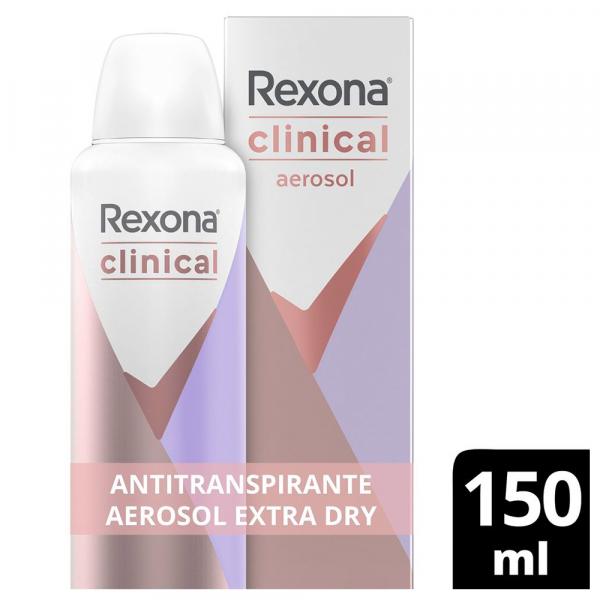 Desodorante Aerosol Rexona Clinical Extra Dry 91g