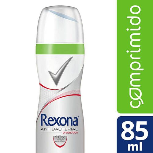 Desodorante Aerosol Rexona Comprimido Antibacterial - 85ml
