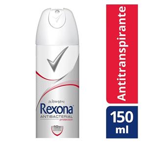 Desodorante - Aerosol Rexona Feminino Antibacterial - 150ml