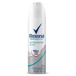 Desodorante Aerosol Rexona Feminino Antibacterial Fresh 90g