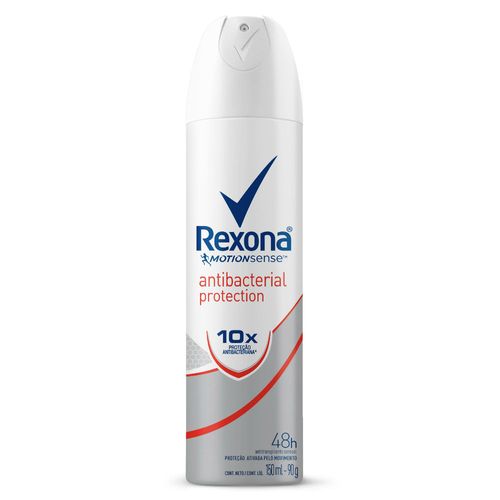 Desodorante Aerosol Rexona Feminino Antibacterial Protection 90g
