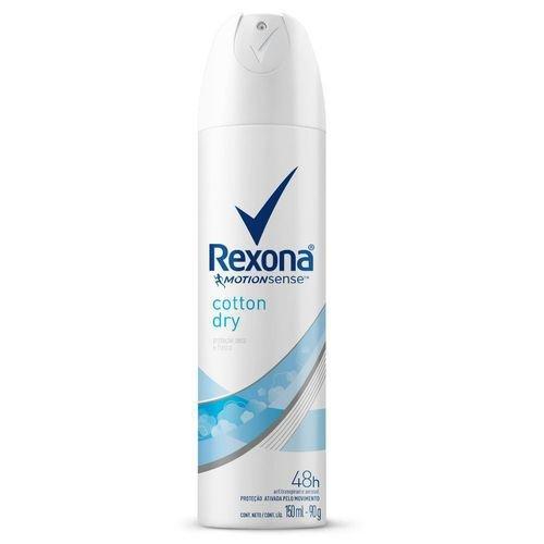 Desodorante Aerosol Rexona Feminino Cotton Dry 90g - Unilever