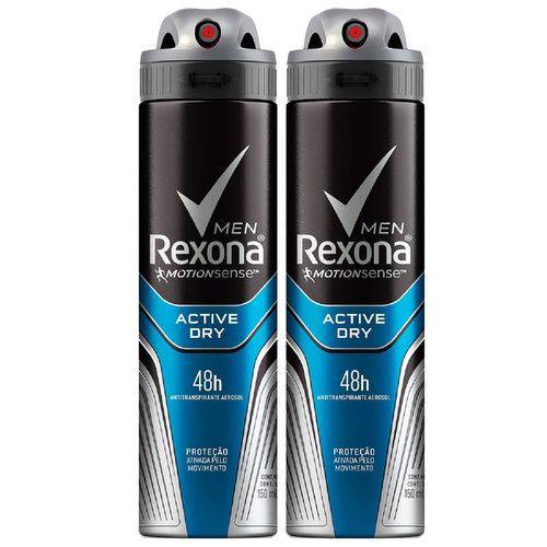 Desodorante Aerosol Rexona Men Active 150ml (12 Und.)