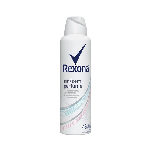 Desodorante Aerosol Rexona Motion Sense Sem Fragrância Feminino 150Ml/90G