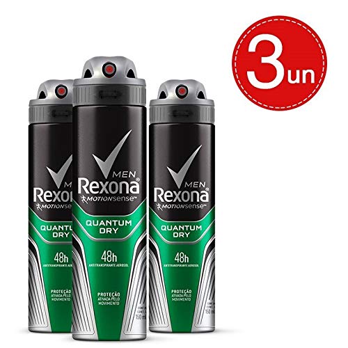 Desodorante Aerosol Rexona Quantum 150ml Leve 3 Pague 2