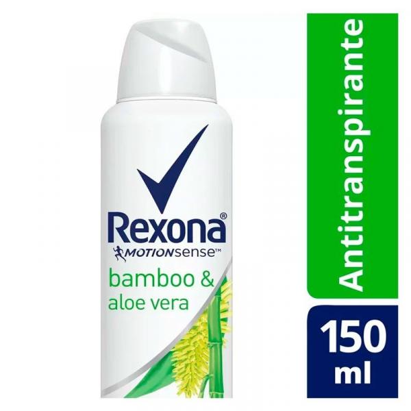 Desodorante Aerosol Rexona Stay Fresh Bamboo e Aloe Vera 150Ml/90G