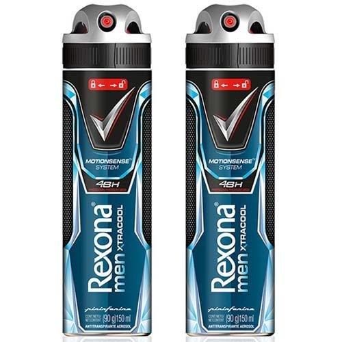 Desodorante Aerosol Rexona Xtracool 150ml C/ 2 Unidades