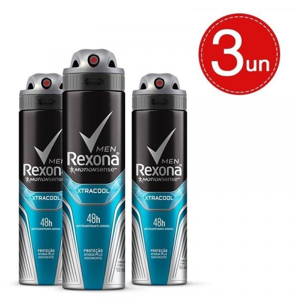 Desodorante Aerosol Rexona Xtracool 90g/150ml Leve 3 Pague 2