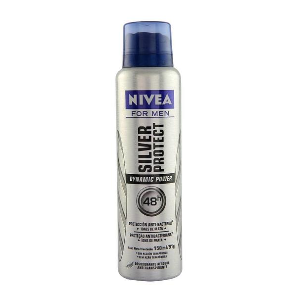 Desodorante Aerosol Silver Protect 48 Horas - 150ml - Nivea