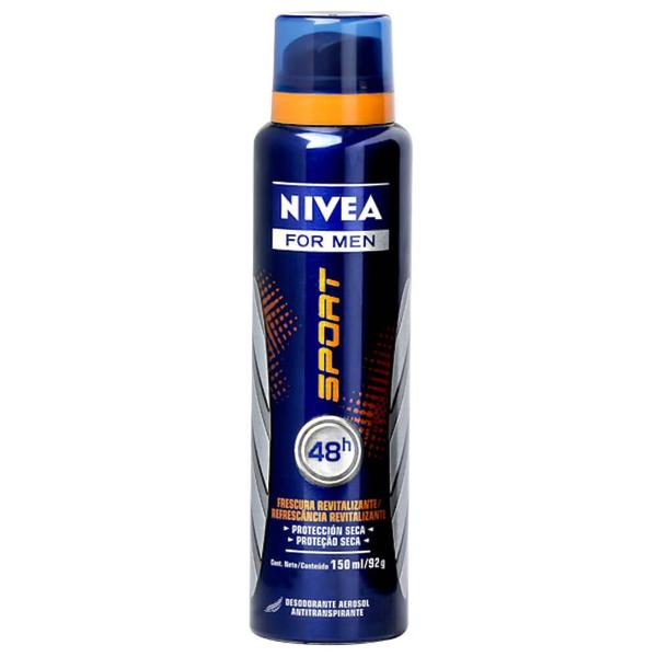 Desodorante Aerosol Sport 48 Horas - 150ml - Nivea