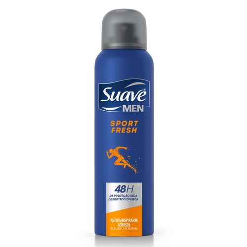 Desodorante Aerosol Suave Masculino Sport Fresh 150ml
