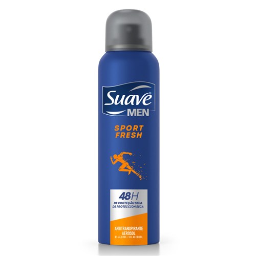 Desodorante Aerosol Suave Masculino Sport Fresh 150Ml