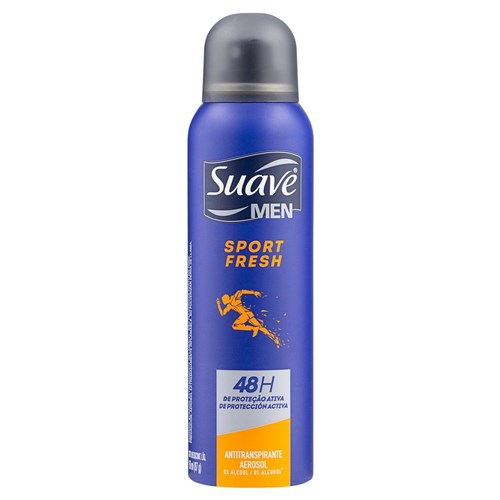 Desodorante Aerosol Suave Sport Fresh Masculino 160Ml