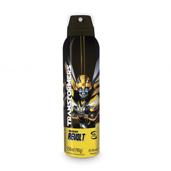 Desodorante Aerosol Transformers para Axilas Revolt - 150ML - Phisalia