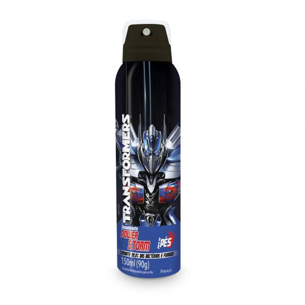Desodorante Aerosol Transformers para os Pés POWER STORM - 150ML - Phisalia