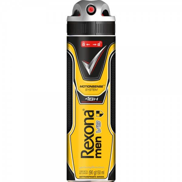 Desodorante Aerosol V8 (Emb. Contém 2 Un. de 150ml) - Rexona Men