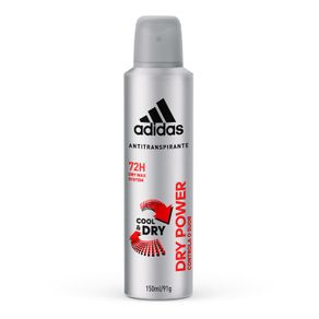 Desodorante Aerossol Adidas Masculino Cool & Dry Power 150ml