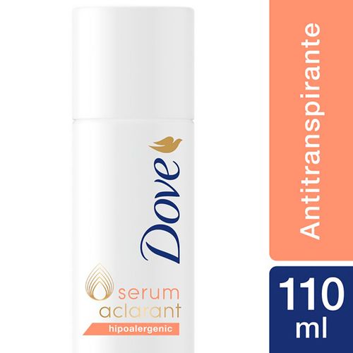 Desodorante Aerossol Dove Hipoalergênico Serum Aclarant 110ml
