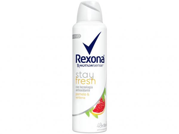 Desodorante Aersol Antitranspirante Unissex - Rexona Motion Sense Stay Fresh 150ml