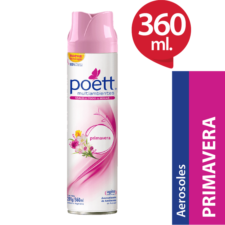 Desodorante Ambiental Poett Primavera 360 Cc