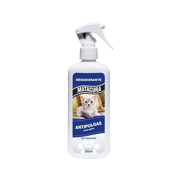 Desodorante Anti Pulgas para Gatos Matacura 200ml