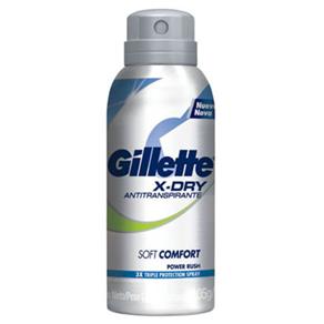 Desodorante Anti Transpirante Gillette X-Dry Power Rush Soft Control 105G