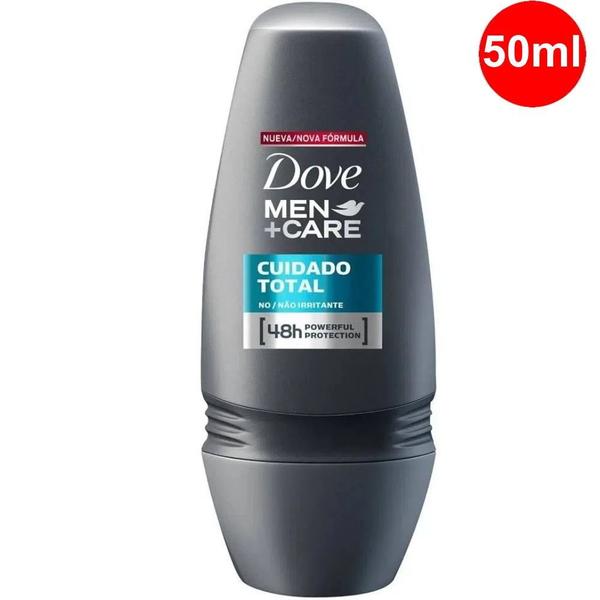 Desodorante Antiaspirante Dove Men+Care Cuidado Total 48h Rollon 50ml - Unilever