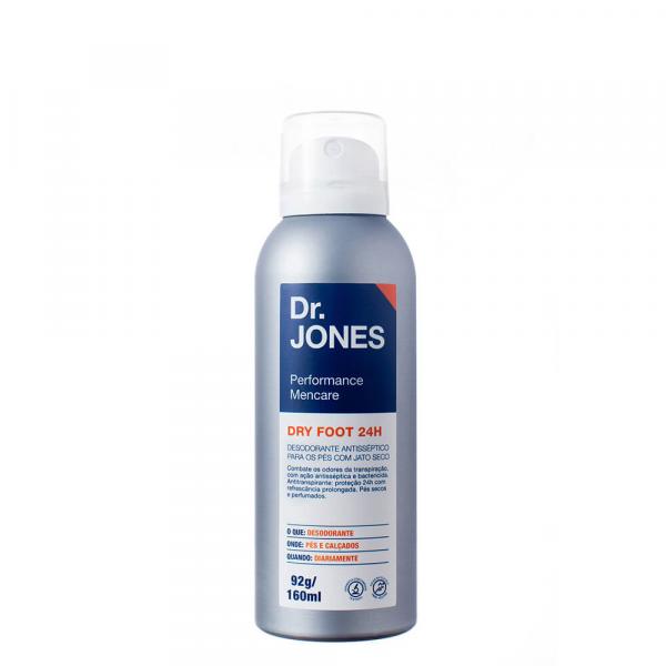 Desodorante Antisséptico para os Pés Dry Foot 24h 160ml - Dr. Jones