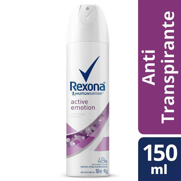 Desodorante Antitransp Aero Rexona Mot Wom Activ Emotion 48h
