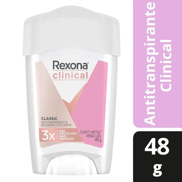 Desodorante Antitransp Stick Rexona Women Clinical 48h 48g