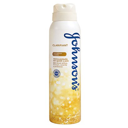 Desodorante Antitranspiante Johnson's Clarifiant Aerosol Feminino 150ml