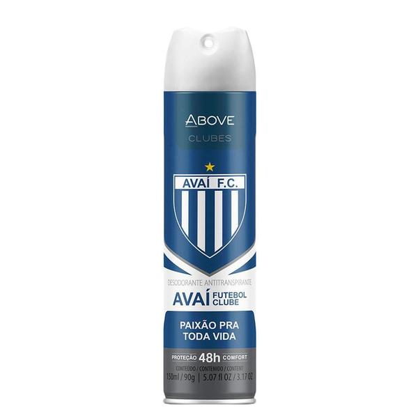 Desodorante Antitranspirante Above Clubes Avaí 150ML/90G